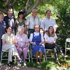 May 2000 Tom Mina wedding family