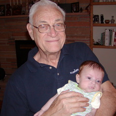 May 2003 Grandpa and Max
