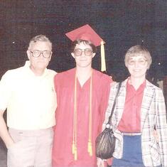 May 1981 Bob HS graduation