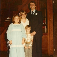 The Markwells   October 1978, renewing our vows