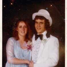 Dave and Teresa 1979. Teresa's Senior Prom