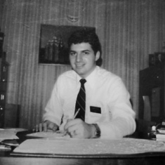 Dave as a missionary in Mississippi/Louisiana.