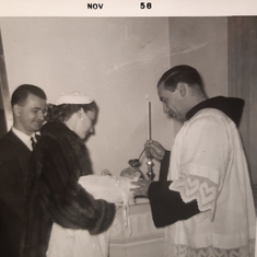 Dave's christening St. Paul's Maltese Catholic Church Toronto.