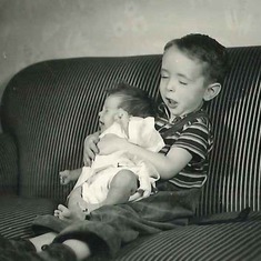 Dad and Donna are sleepy in 1941