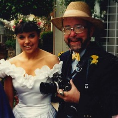 Dad at Ann's wedding April 1987