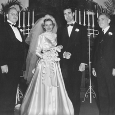 Dot and Dave, Wedding 1950