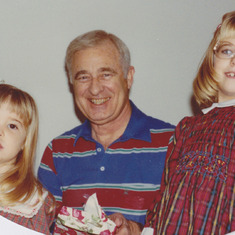 Lauren, Granddaddy, and Lindsey Ruth