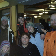After a "pow" day at Breck 2008