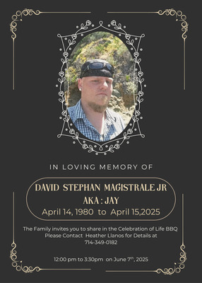 David Stephan Magistrale Jr