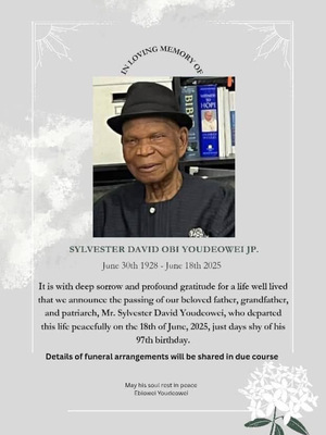 David Sylvester Obi Youdeowei