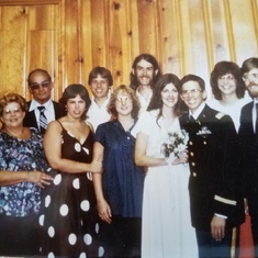 Mike and Bonnie burke wedding .1982. I am expecting Esther