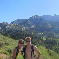 Lena and David, Lone Peak - July 2012