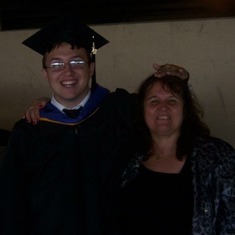 Dawn's son Shawn's graduation from college