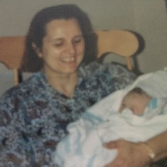 dawn with first grandson Joey