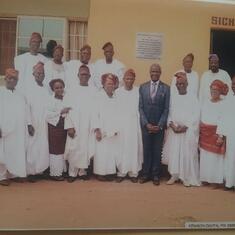 Group photo of Adeola Odutola Old Students Association 62 -66 set.