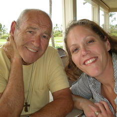 Dad and Melanie in Hawaii