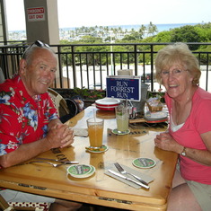 Dad and Mom in Hawaii