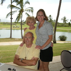 Mom, Mel and Dad in Hawaii