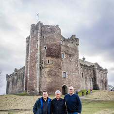 Castle Doune with the guys.