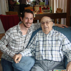Grandpa and Grandson Andrew (AJ).