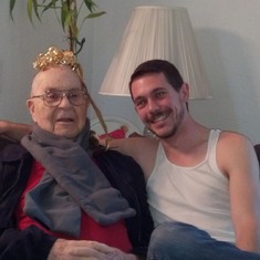 Grandpa and Grandson Andrew (AJ).