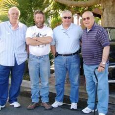 From B. Huskey - Denice's deceased husband Ken, Bec's husband Tom, Allan and Daddy.