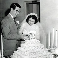 Mommy and Daddy Wedding May 27th, 1951