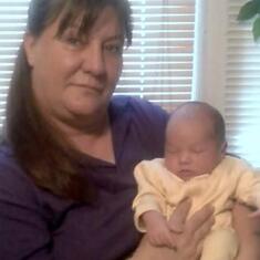 Dee & youngest grandson Jacob
