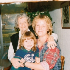 My Gigi, my mama, and me. Circa 1994/1995