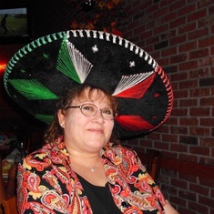 Her favorite thing to do on her birthday was go have Mexican food at a nearby restaurant.  This photo was on her last birthday in 2014 at La  Parrilla, in Norcross, GA