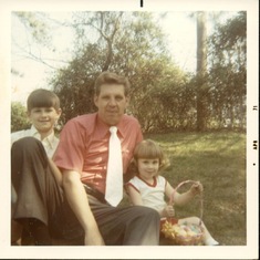 Jimmy, Daddy, and Deanne 1971
