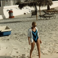 Deanne at Nassau Bahamas 1986