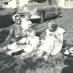 Grandma Norma and the girls