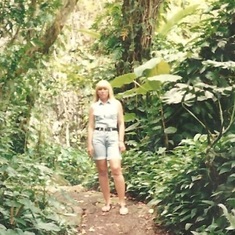 Mom in Hawaii greens