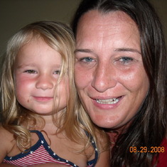 This picture was moms favorite of her and Haylei