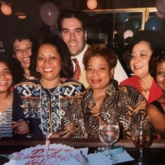 Deborah, Cheryl, Diane, and Nana at a birthday party!