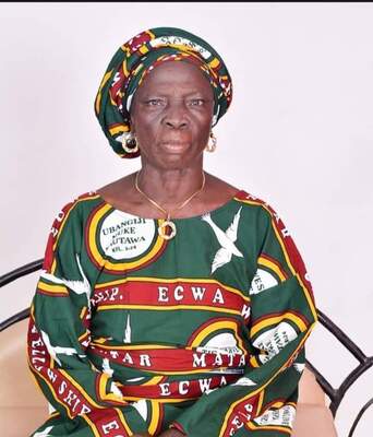 Madam Deborah Oluwafunmilayo Anumeto Olukomogbon (Nee Aiyedogbon)