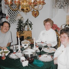 Deb, Nana, Dave Floral Park 1995