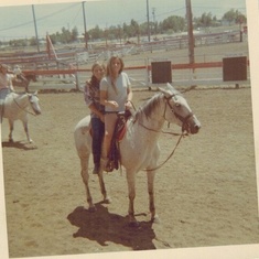 Debbie and Robin Arapahoe County Fairgrounds1968