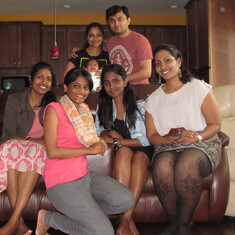 when little Shobana was a few months old. Deepu and Rajesh were the best hosts ever:) Loved our time with them.