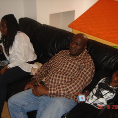 Typical Deji - paid a visit on the occasion of our daughter's third birthday. He's her Godfather.