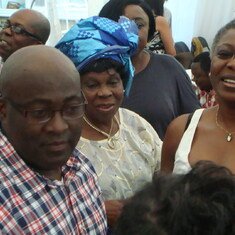 Adorable Deji O at Wole's in 2012