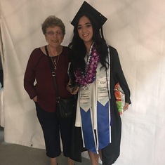Anna's CSUSB graduation