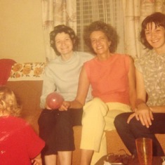 Mom (Della), Auntie (Sylvia), and Grandma Martin (Myrtle)