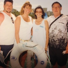 Mom (Della), Myself  (Cheryl), Michael and Bob