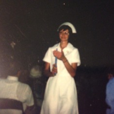 Mom (Della) Nursing School graduation