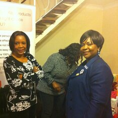 At Delphine's Mary Kay Open House event