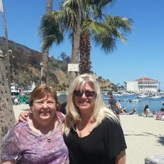 Adrea and Dee's last Hoorah! in Catalina, Spring 2014