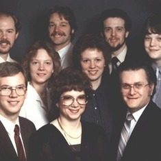 Family portrait from 1985
