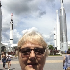 Visiting Kennedy space center